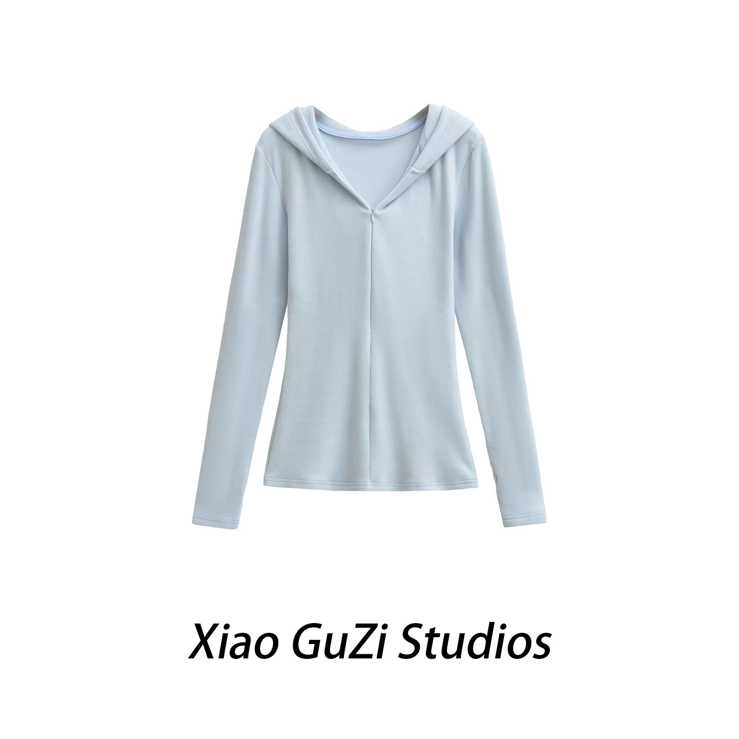 试试德绒保暖版拉链连帽卫衣