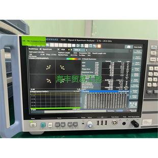 非标价罗德与施瓦茨 频谱分析仪 FSW26 议价