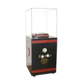 巴拿马黑坛30L 酒架展架亚克力防尘罩酒柜展示柜酒庄收藏陈列展柜