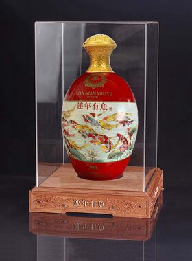 展示盒礼盒透明亚克力酒架展台