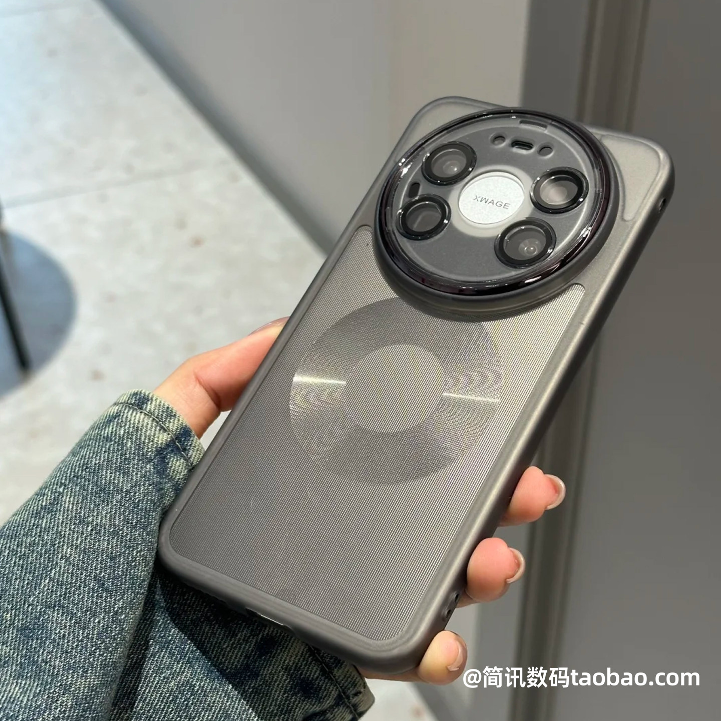 简约透黑透明适用华为Mate80手机壳80Promax一体镜头膜全包外壳70Air/70Pro+软壳防摔M60/50/40e新款保护套男