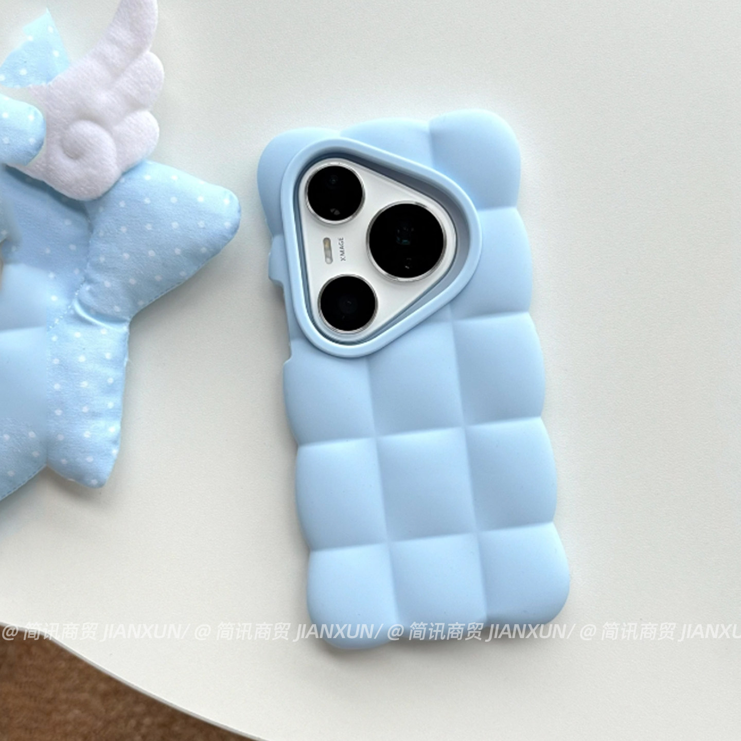 高级感ins晨空蓝适用华为pura90promax手机壳p80软糯云朵防摔液态硅胶保护套pura70pro+少女奶糖粉软硅胶新款
