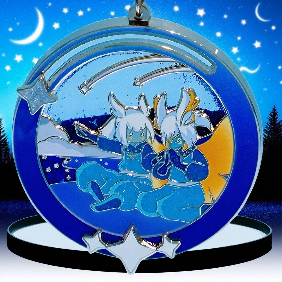 六周年庆礼盒光遇流星徽章NFC可