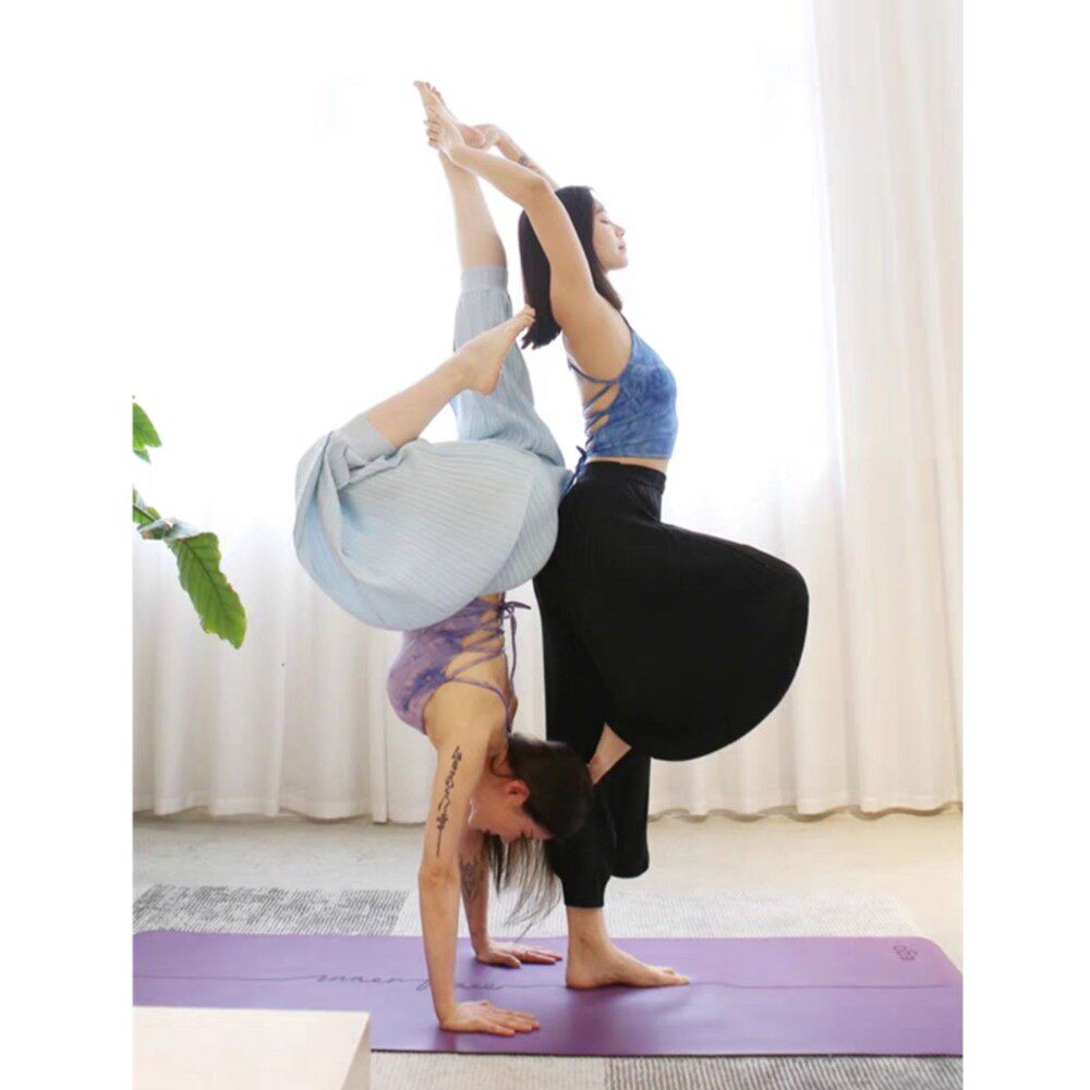 요가 바지 여성의 느슨한 속건 댄스 바지 새로운 여름 하이 웨이스트 얇은 댄스 바지 스퀘어 댄스 스포츠 캐주얼 바지