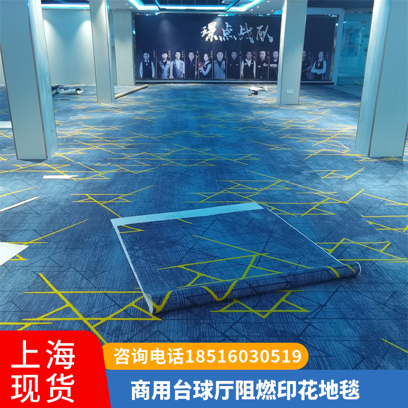 定制酒店印花宴会厅地毯台球厅加厚阻燃满铺宾馆走廊阻燃可裁剪图片