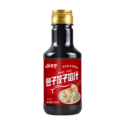 乐宅客饺子馅汁包子饺子馄饨馅饼调味料家用瓶装馅料提鲜料汁调料