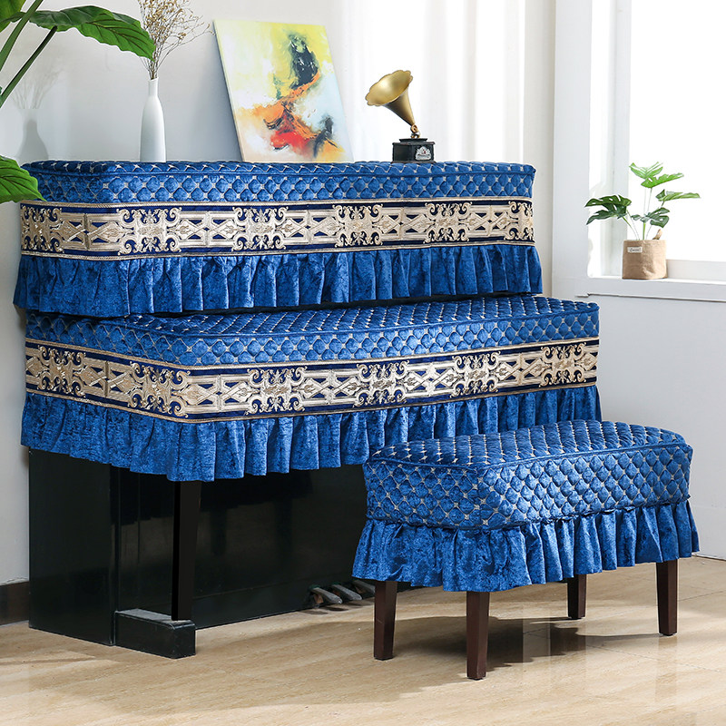 欧式钢琴罩三件套半罩现代简约盖巾钢琴套布艺全罩钢琴防尘罩盖布|msdalam kategori rumah Fabrik, perlindungan perlindungan habuk, penutup piano - dari Buy2taobao.com untuk memberikan perkhidmatan ejen Taobao profesional membeli