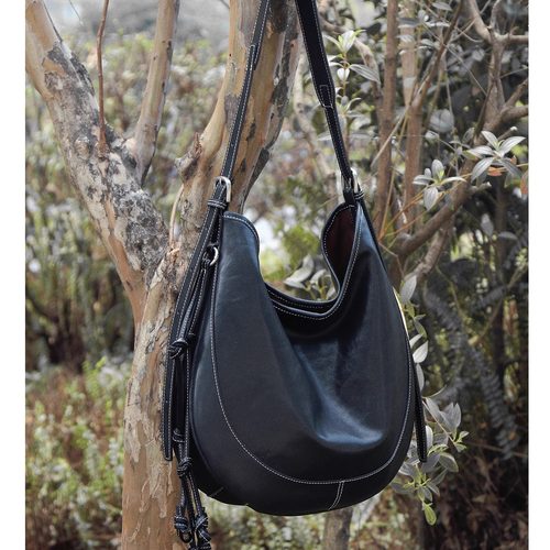 【PIGMISS】头层植鞣牛皮马鞍包女单肩斜挎腋下包通勤百搭托特包