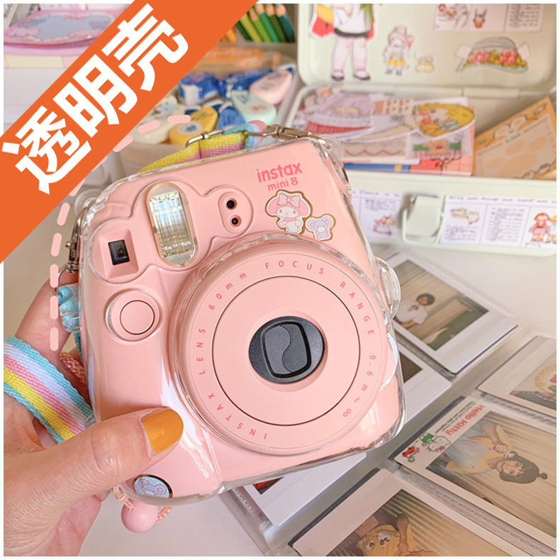 拍立得mini11/8/9相机透明水晶壳