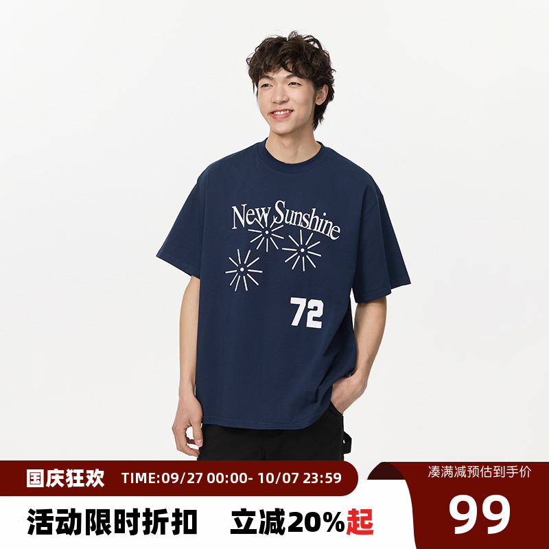 【Endweep官方店】烟花印花短袖