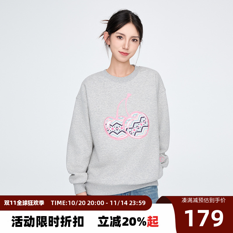 【Endweep官方店】樱桃圆领卫衣