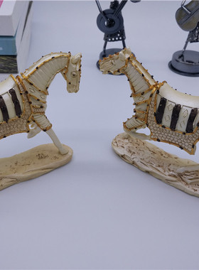 欧式风田园战马桌面摆件工艺礼品