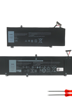适用于Alienware M15 M17 R1 P79F 1F22N XRGXX 笔记本电池