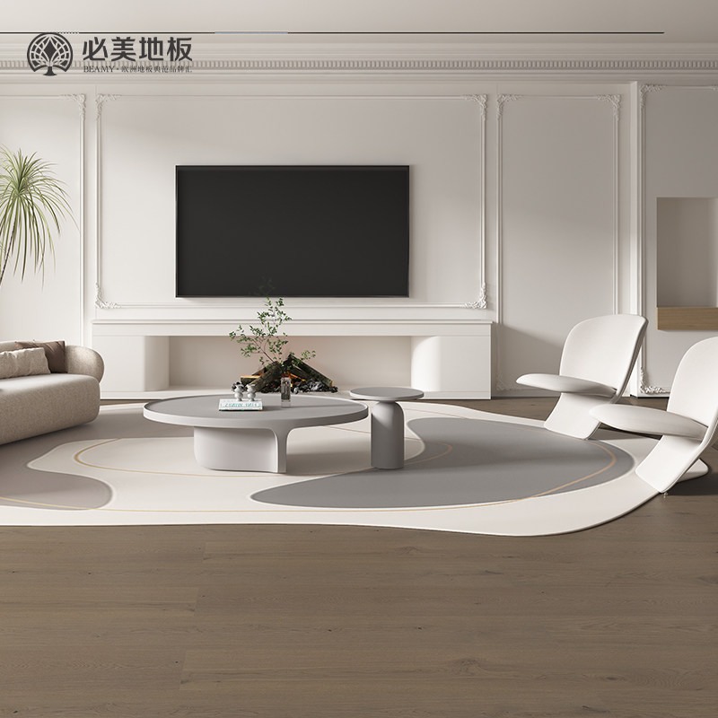 8901马尔默橡木实木地板原装进口家用卧室防滑环保地热地暖地板