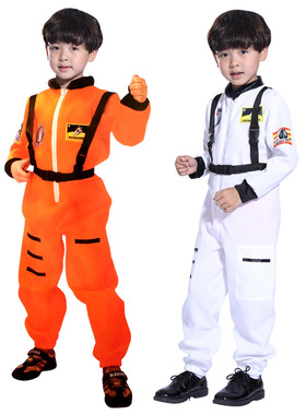 六一儿童消防演习表演服装万圣消防员战斗服cospay太空宇航员服装