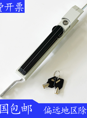 海坦生久威图柜锁.MS830天地连杆锁配电箱机柜门锁把手转动型包邮
