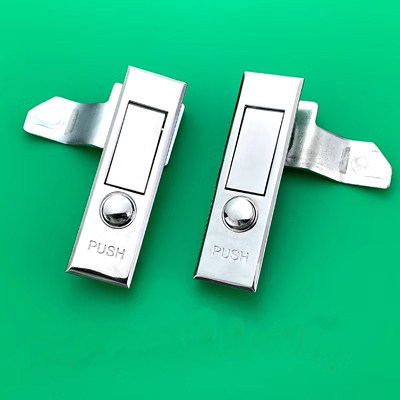 海坦消火箱锁 消防栓箱锁 圆点按钮弹跳锁 MS503 设备门电柜门锁