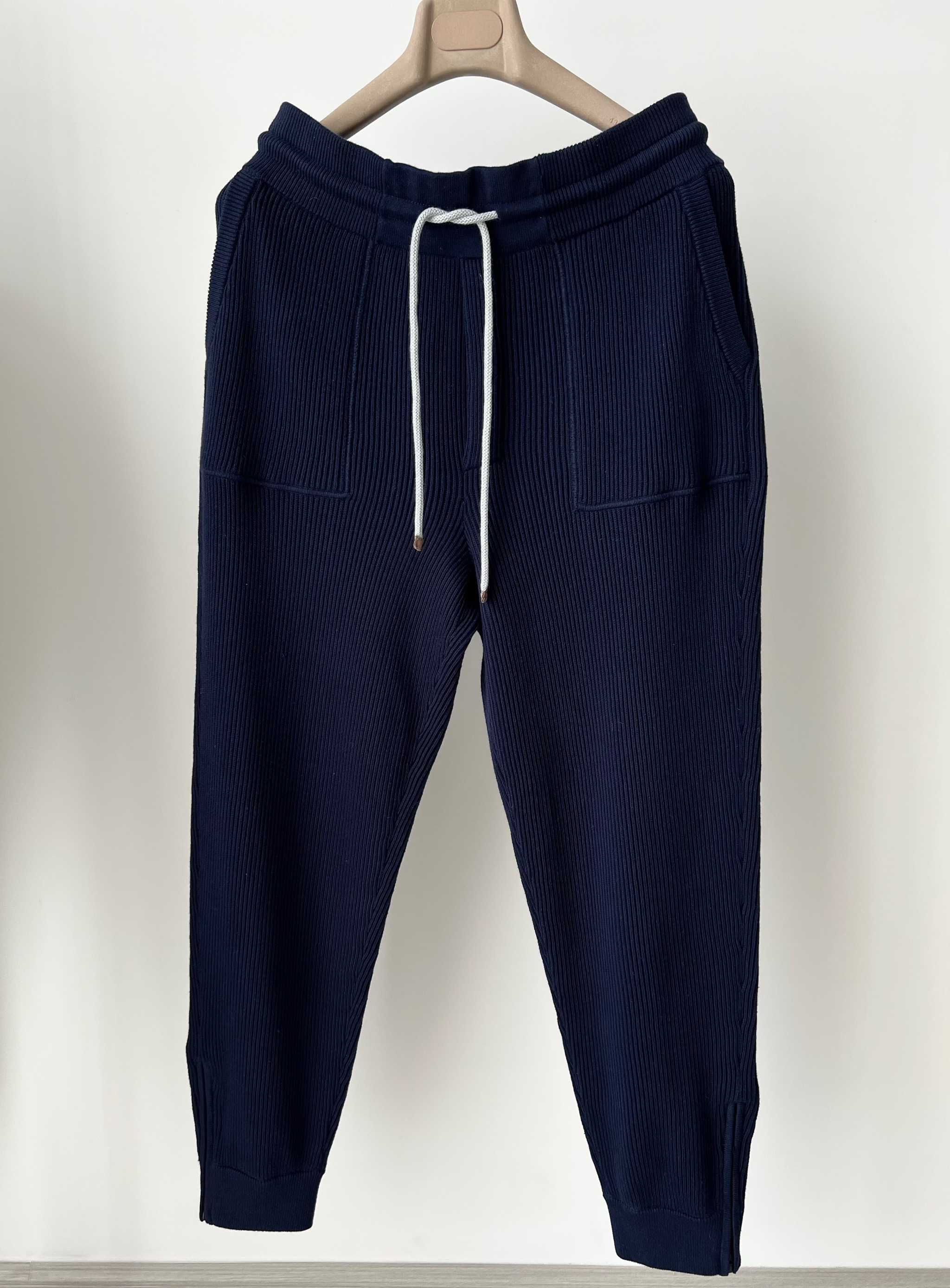 BC 男装 长绒棉英式罗纹针织运动休闲裤