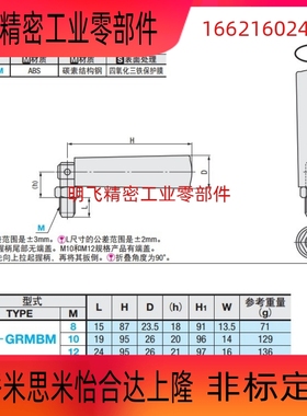 C-GRMBM8/10/12可折叠旋转握柄