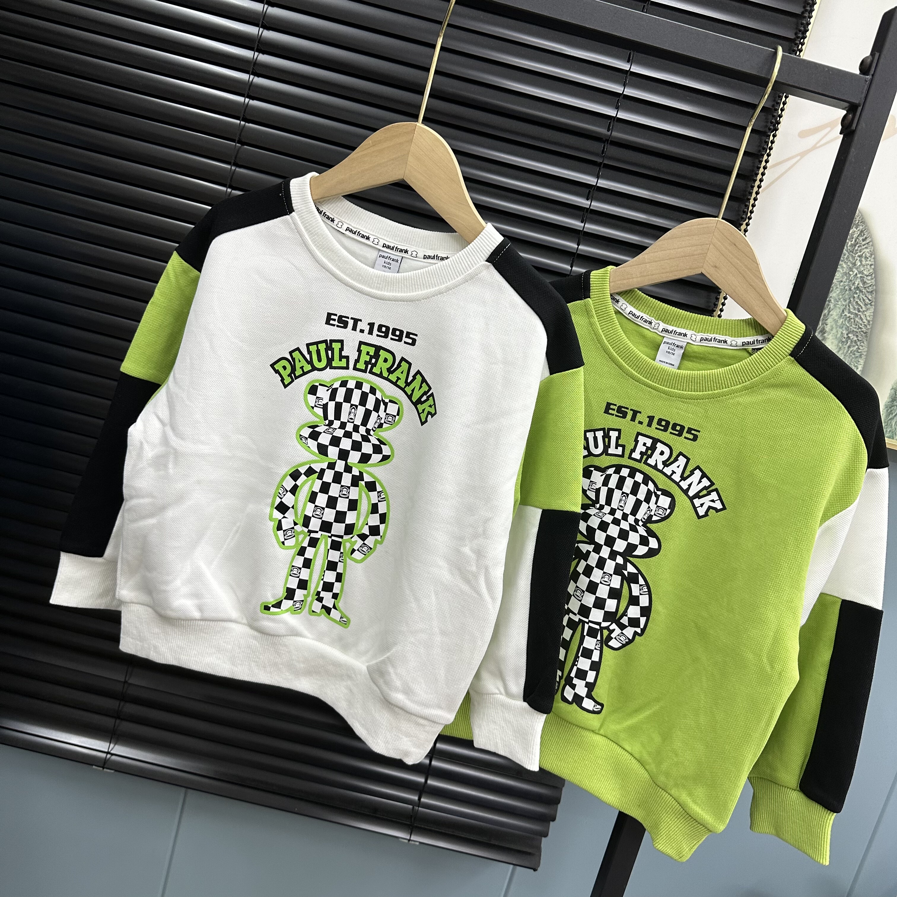 110-160春秋款儿童卫衣圆领拼接打底衫新款中大童洋气上衣潮小熊,童装/婴儿装/亲子装,卫衣/绒衫,淘宝优惠券,粉丝福利购,淘宝优惠卷