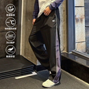 抽绳束脚宽松篮球跑步训练健身速干裤 梭织裤 春 运动长裤 SATJDM新款