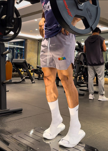 Satjdm【彩虹涂鸦】四分短裤