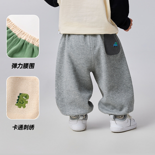男童休闲裤春装宝宝长裤春款女童裤子春季儿童男宝下装时髦潮流