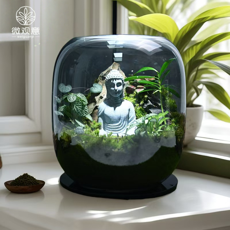 桌面微景观绿植创意摆件意境装饰