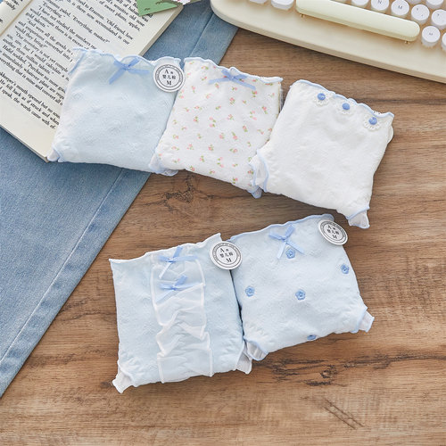 10A抗菌内裤女夏薄款纯棉