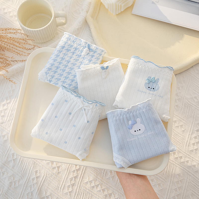 内裤女生纯棉抗菌全棉档少女学生低腰日系新款可爱印花大码短裤头,女士内衣/男士内衣/家居服,女三角裤,淘宝优惠券,粉丝福利购,淘宝优惠卷