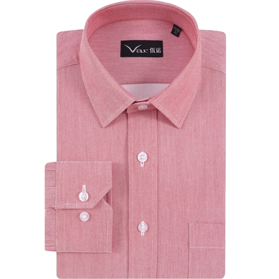 新款红色保暖寸衣男士长袖衬衫