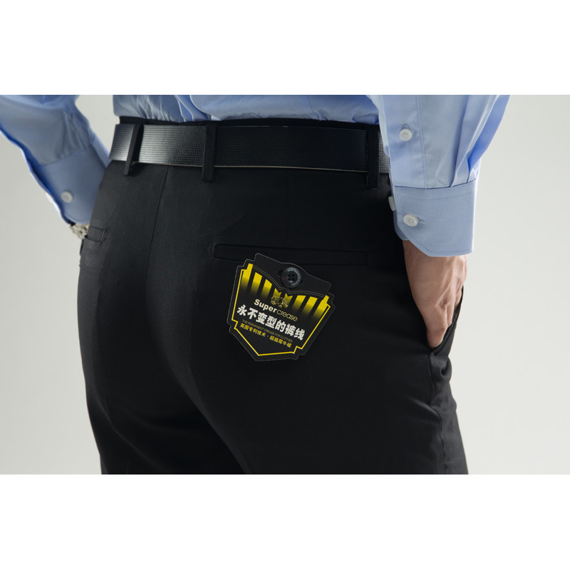 Pantalon droit en polyester pour automne - Ref 1489672 Image 3