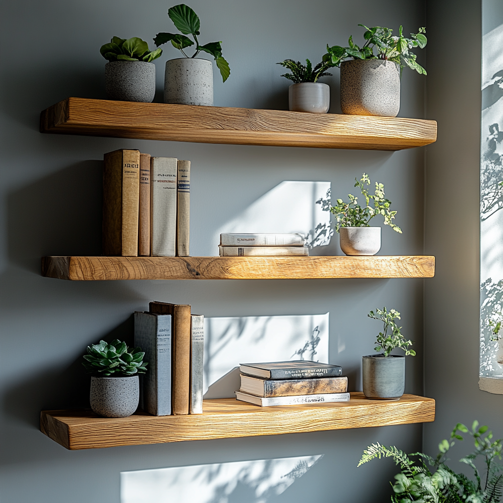 原木风墙上置物架实木一字隔板书架茶室咖啡厅背景墙民宿壁挂层板,住宅家具,搁板/置物架/家用陈列架,淘宝优惠券,粉丝福利购,淘宝优惠卷