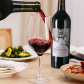 会员店代购 MM美国进囗老藤仙粉黛红葡萄酒干红酒果香饮品750ml