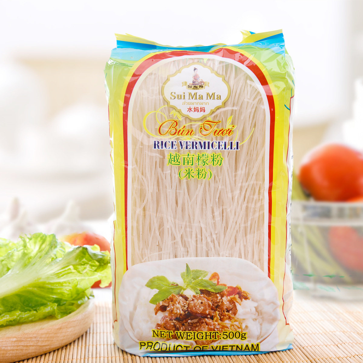 越南进口水妈妈牌檬粉干米粉细米线春卷用粉丝特产方便粉条500g,粮油调味/速食/干货/烘焙,干货粉条粉丝/蕨根粉/苕皮,淘宝优惠券,粉丝福利购,淘宝优惠卷