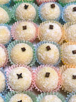 Brigadeiro Chocolate Balls, Beijinho Coconut Balls, Milk Balls, frozen Brazilian specialty dessert 225g thumbnail 7