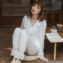 月子服春夏季薄款纯棉孕妇睡衣女产后喂奶怀孕期潮妈家居服哺乳衣