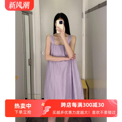 系带连衣裙简约A字版系带连衣裙