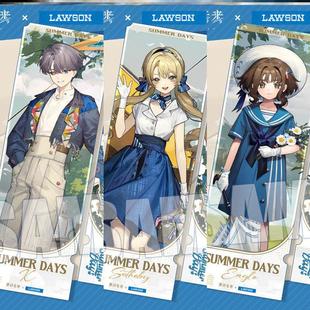 重返周边罗森联名谷子全套大徽章吧唧镭射票透卡X苏芙比小春雀儿