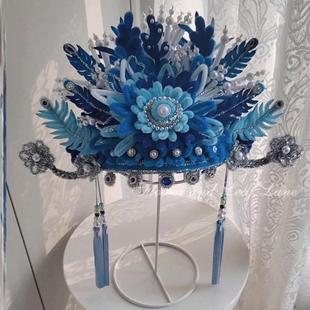 国风扭扭棒凤冠diy材料包手工发饰古风头饰汉服拍照朋友闺蜜孩子