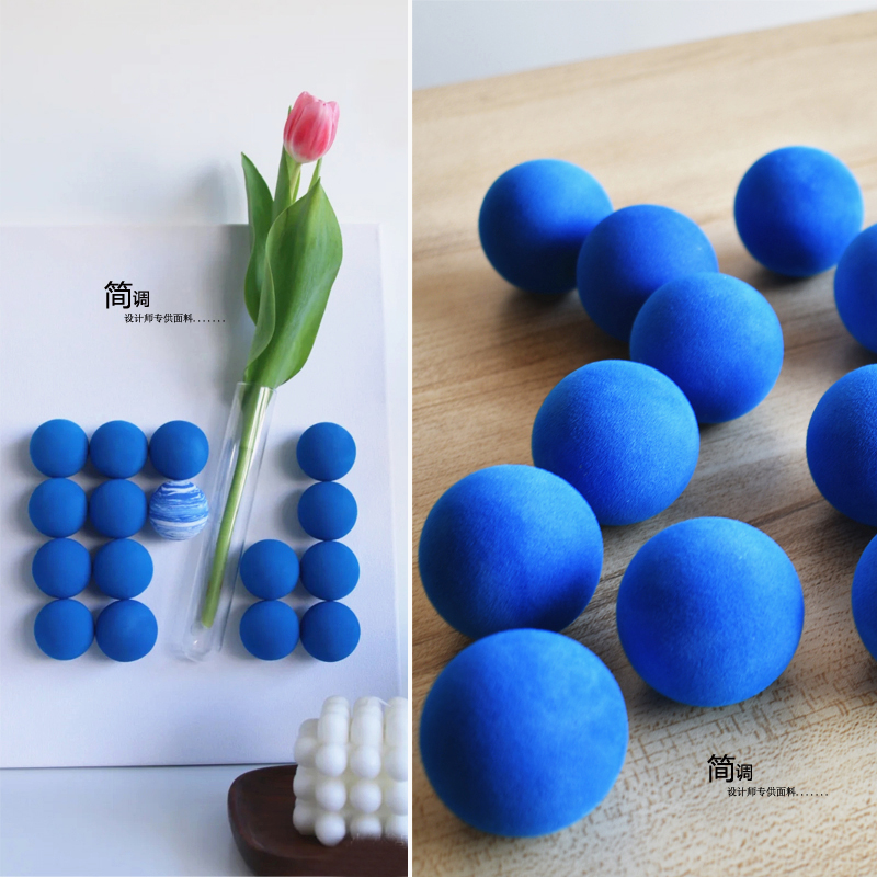 彩色球实心球装饰画立体艺术