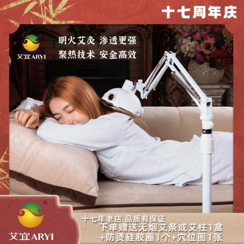 艾宜艾灸灸具单头艾灸器艾灸器具艾灸盒家用理疗熏蒸仪器一体机