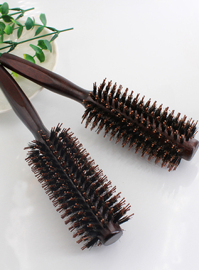 卷发梳子女士卷梳吹造型梳内扣家用发廊理发店专用滚筒圆滚梳男