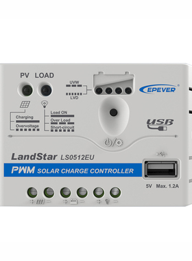 LS2024EU Landstar 20A 12V PWM太阳能家用系统光伏充放电控制器