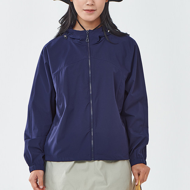 户外单层冲锋衣女防晒服登山外套