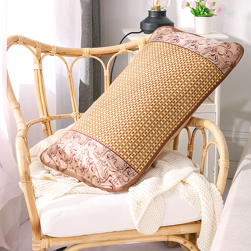 藤枕套夏季枕头套凉席枕席套子