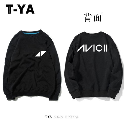 休闲长袖t恤套头卫衣可来图定制