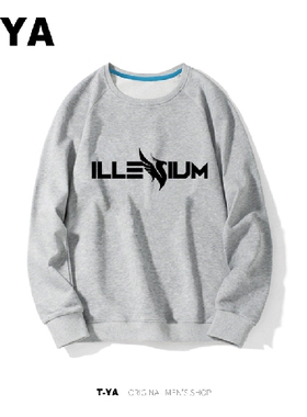 illenium 鹰 DJ电音卫衣 套头加绒 春秋薄款长袖T恤可来图定制衣