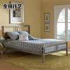 Countryside Princess Bed Tieyi bed Metal frame bed Double bed 1.5 rice 1.8 M bed 1.2 Metal Children bed