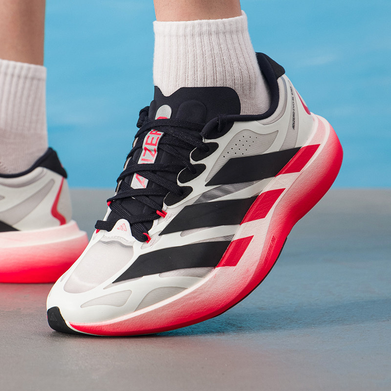 阿迪达斯女鞋2026秋季adizero Evo SL缓震竞速马拉松跑步鞋LA6936图片